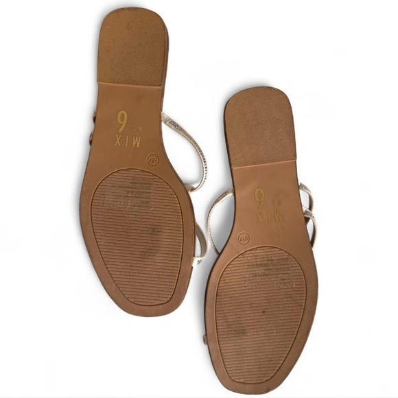 Strappy Rhinestone Sandals - Picture 3 of 3